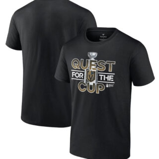 Men's Vegas Golden Knights Black 2023 Stanley Cup Final Quest T-Shirt