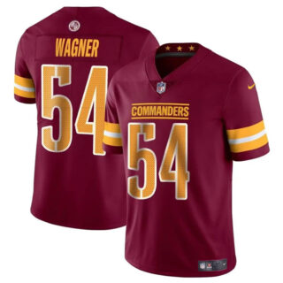 Men's Washington Commanders #54 Bobby Wagner Burgundy Vapor Limited Stitched Football Jersey
