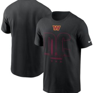 Men's Washington Commanders Nike Black Local T-Shirt