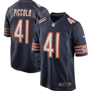 Men's Chicago Bears #41 Brian Piccolo Navy Game Retired Player Jersey