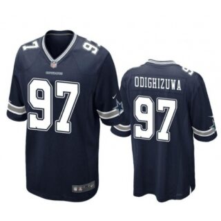 Men's Dallas Cowboys #97 Osa Odighizuwa Blue Limited Stitched Football Jersey