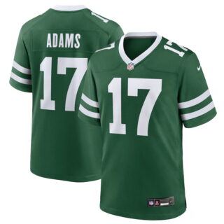 Men's New York Jets #17 Davante Adams Legacy Green Game Jersey