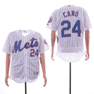 Mets 24 cano white Flexbase Jersey