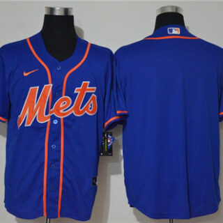 Mets Blank Royal Nike 2020 Cool Base Jersey