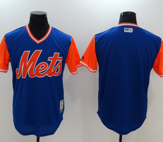 Mets Royal 2018 Players' Weekend Authentic Team Jersey
