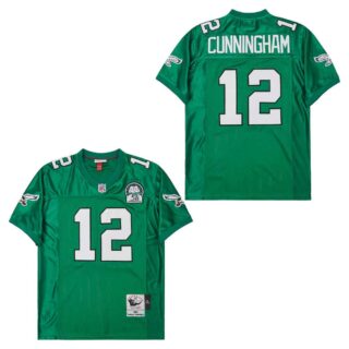 Mitchell&Ness Eagles #12 Throwback NFL Jerseys