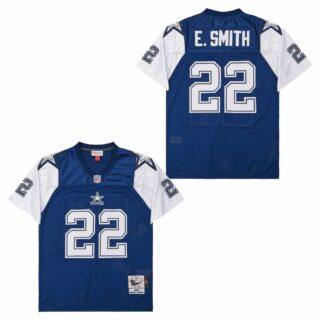 Mitchell&Ness cowboys #22 Throwback Stitched NFL Jerseys