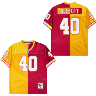 Mitchell And Ness Buccaneers #40 Throwback Stitched NFL Jerseys