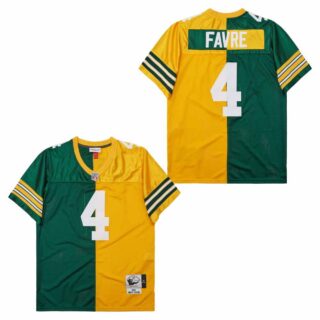 Mitchell And Ness Packers #4 Throwback Stitched NFL Jerseys