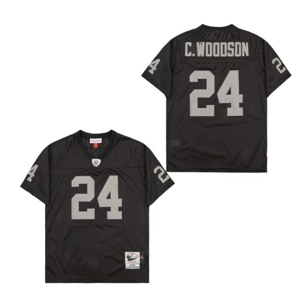 Mitchell And Ness Raiders #24 Throwback Stitched NFL Jerseys