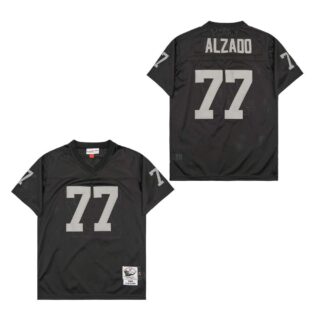 Mitchell And Ness Raiders #77 Throwback Stitched NFL Jerseys