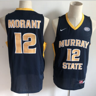 Murray State 12 Ja Morant Navy Nike College Basketball Jersey