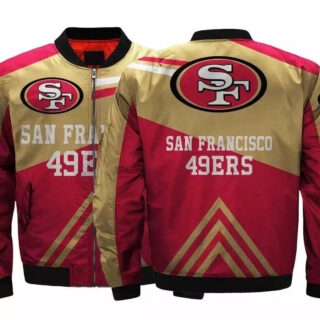 NFL San Francisco 49ers Sublimated Fashion 3D Fullzip Jacket-3