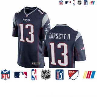New England Patriots #13 Phillip Dorsett II Blue Vapor Limited Jersey