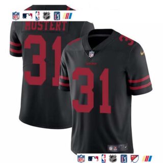 Nike 49ers #31 Raheem Mostert Black Alternate Men's Stitched NFL Vapor Untouchable Limited Jersey