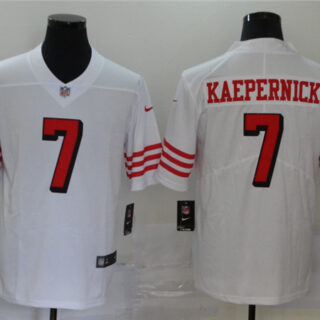 Nike 49ers 7 Colin Kaepernick White Color Rush Vapor Untouchable Limited Jersey