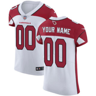 Nike Arizona Cardinals Elite White Road Men's Jersey NFL Vapor Untouchable Customized jerseys
