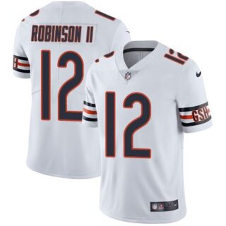 Nike Bears 12 Allen Robinson II White Youth Color Rush Limited Jersey
