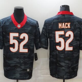 Nike Bears 52 Khalil Mack Black Camo Limited Jersey
