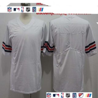 Nike Bears Blank White Vapor Untouchable Limited Jersey