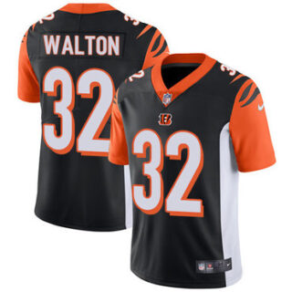 Nike Bengals #32 Mark Walton Black Team Color Men's Stitched NFL Vapor Untouchable Limited Jersey