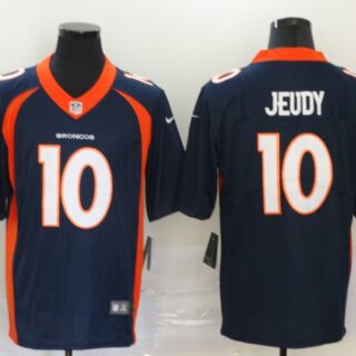 Nike Broncos 10 Jerry Jeudy Navy 2020 NFL Draft First Round Pick Vapor Untouchable Limited Jersey