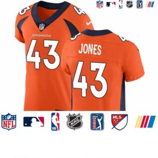 Nike Broncos #43 Joe Jones Orange Team Color Men's Stitched NFL Vapor Untouchable Elite Jersey