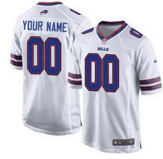Nike Buffalo Bills Customized White Limited Jersey