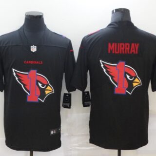 Nike Cardinals 1 Kyler Murray Black Shadow Logo Limited Jersey