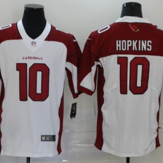 Nike Cardinals 10 DeAndre Hopkins White Vapor Untouchable Limited Jersey