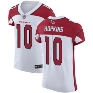 Nike Cardinals #10 DeAndre Hopkins White Men's Stitched NFL New Elite Jersey