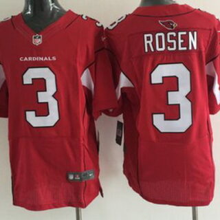 Nike Cardinals #3 Josh Rosen Red Team Color Stitched NFL Elite Jersey