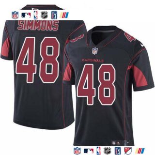 Nike Cardinals #48 Isaiah Simmons Black Men's Stitched NFL Limited Rush Jersey