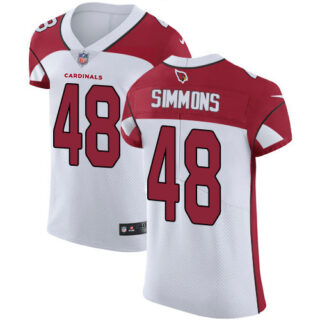 Nike Cardinals #48 Isaiah Simmons White Men's Stitched NFL New Elite Jersey