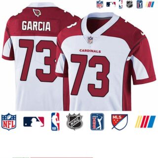 Nike Cardinals #73 Max Garcia White Men's Stitched NFL Vapor Untouchable Limited Jersey