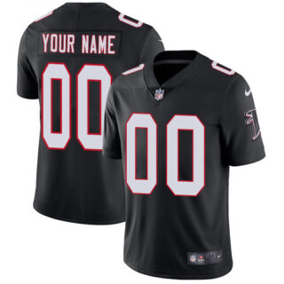 Custom Men's Atlanta Falcons Black Customized Vapor Untouchable Player Limited Jersey
