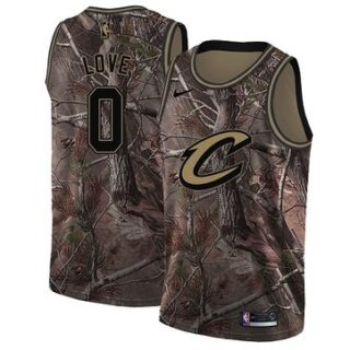 Nike Cavaliers #0 Kevin Love Camo NBA Swingman Realtree Collection Jersey