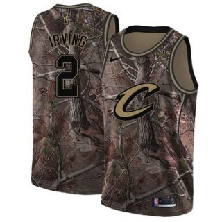 Nike Cavaliers #2 Kyrie Irving Camo NBA Swingman Realtree Collection Jersey