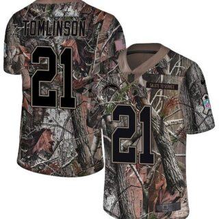 Nike Chargers #21 LaDainian Tomlinson Camo Men's Stitched NFL Limited Rush Realtree Jersey