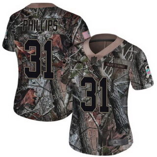 Nike Chargers #31 Adrian Phillips Camo Women's Stitched NFL Limited Rush Realtree Jersey