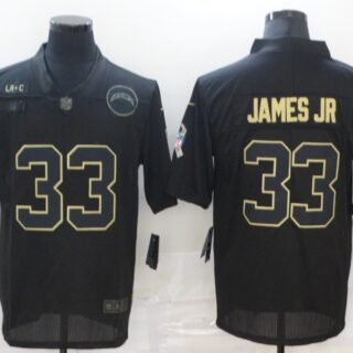 Nike Chargers 33 Derwin James Black 2020 Salute To Service Limited Jersey