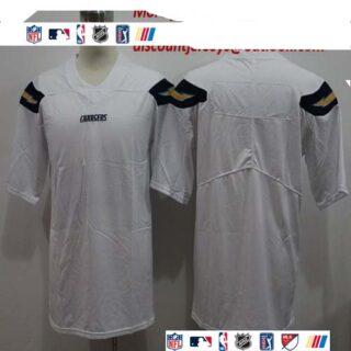 Nike Chargers Blank White Vapor Untouchable Limited Jersey
