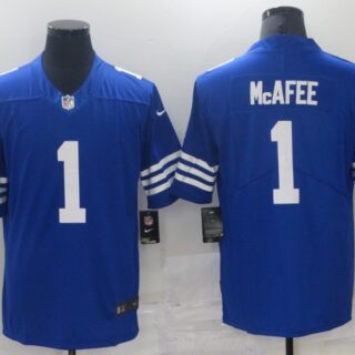 Nike Colts 1 Pat McAfee Royal Vapor Untouchable Limited Jersey