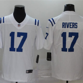 Nike Colts 17 Philip Rivers White Vapor Untouchable Limited Jersey