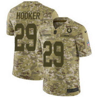 Nike Colts #29 Malik Hooker Camo Youth Stitched NFL Limited 2018 Salute to Service Jersey