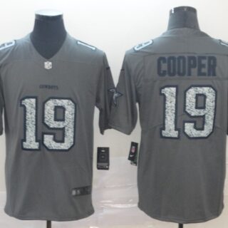 Nike Cowboys 19 Amari Cooper Gray Camo Vapor Untouchable Limited Jersey