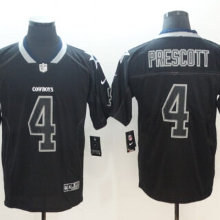 Nike Cowboys 4 Dak Prescott Black Shadow Legend Limited Jersey
