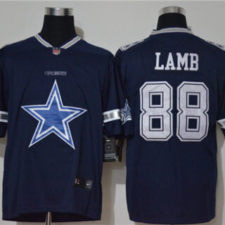 Nike Cowboys 88 Ceedee Lamb Navy Vapor Untouchable Limited Jersey