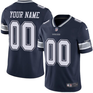 Nike Dallas Cowboys Limited Navy Blue Home Youth Jersey NFL Vapor Untouchable Customized jerseys