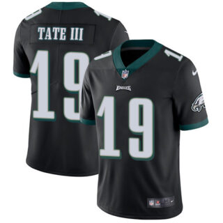 Nike Eagles #19 Golden Tate III Black Alternate Men's Stitched NFL Vapor Untouchable Limited Jersey